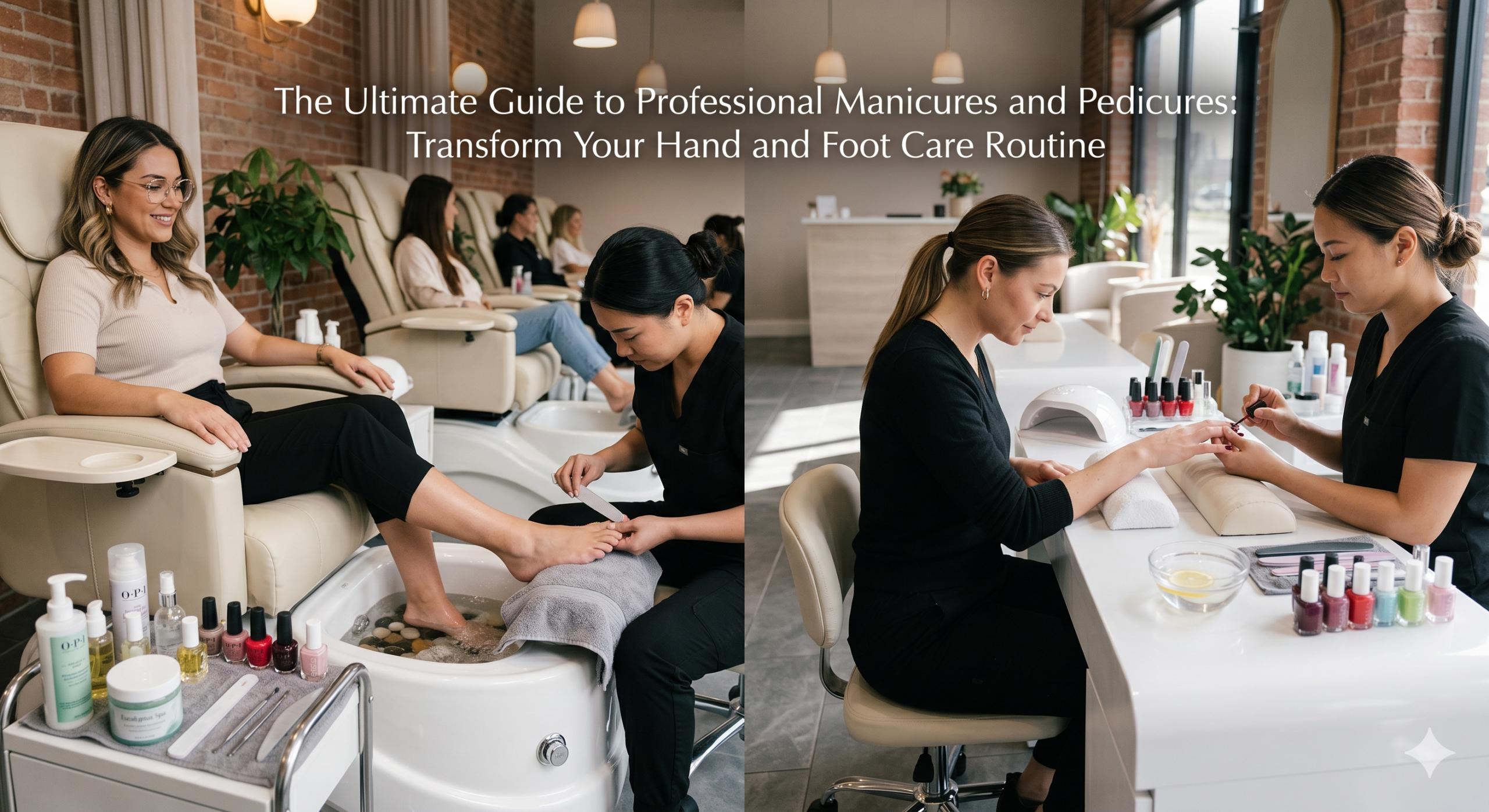 The Ultimate Guide to Professional Manicures and Pedicures Transform Your Hand and Foot Care Routine
