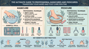 The Ultimate Guide to Professional Manicures and Pedicures Transform Your Hand and Foot Care Routine
