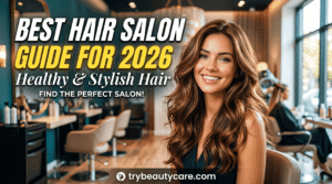 hairstylist cutting customer hair