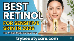 Gentle retinol serum designed for sensitive skin and daily skincare routines