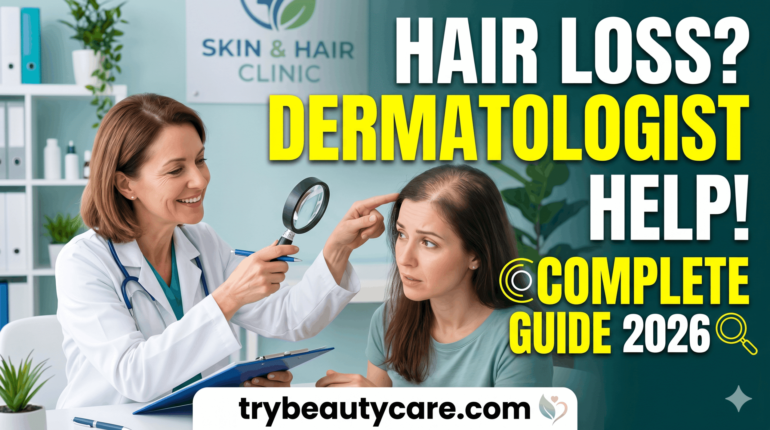 hair thinning consultation with scalp analysis for hair loss treatment