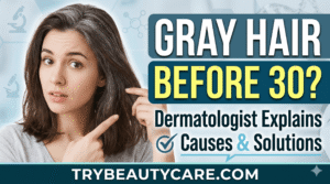 healthy foods and vitamins supporting gray hair and hair health