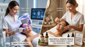 High-Tech vs. Holistic Facials Which Treatment is Right for Your Skin Type