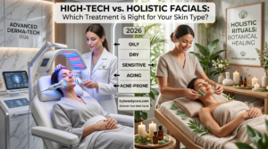 High-Tech vs. Holistic Facials Which Treatment is Right for Your Skin Type