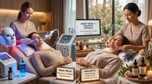 High-Tech vs. Holistic Facials Which Treatment is Right for Your Skin Type