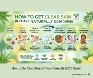 How to Get Clear Skin in 7 Days Naturally (2026 Guide)