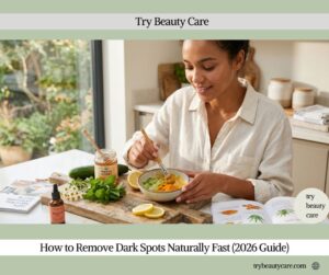 How to Remove Dark Spots Naturally Fast (2026 Guide)