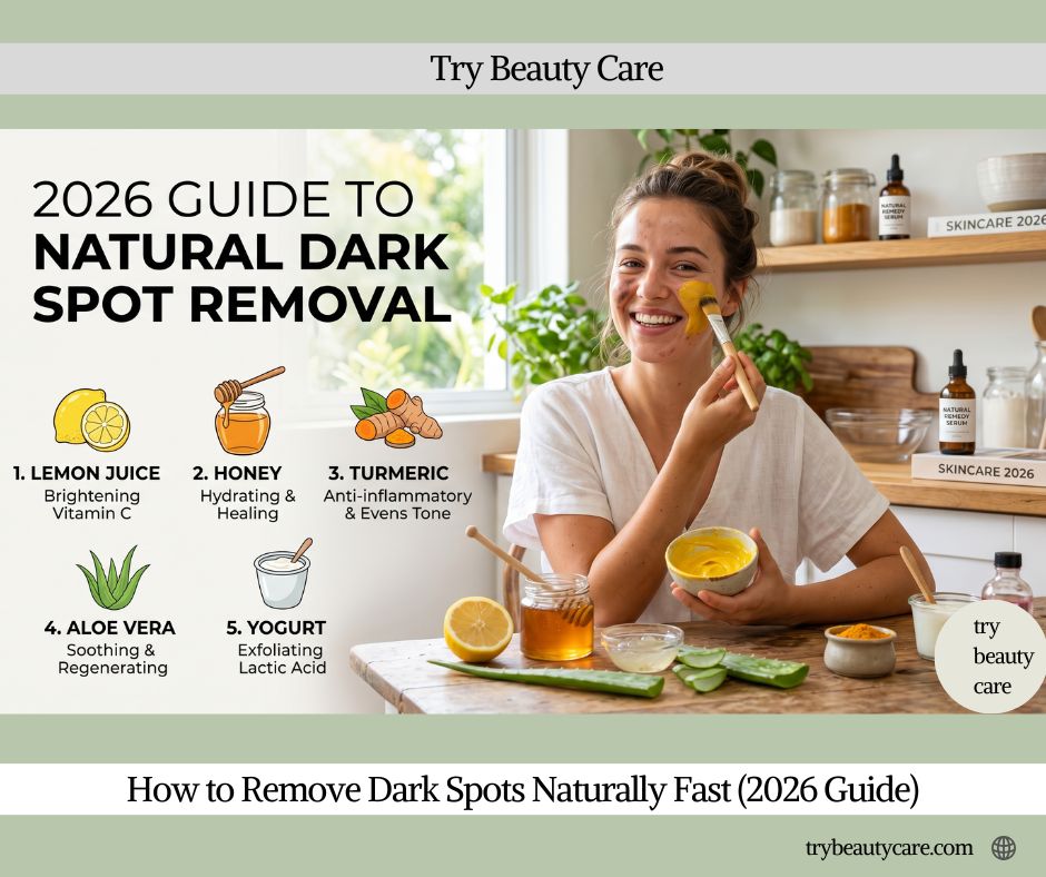 How to Remove Dark Spots Naturally Fast (2026 Guide)
