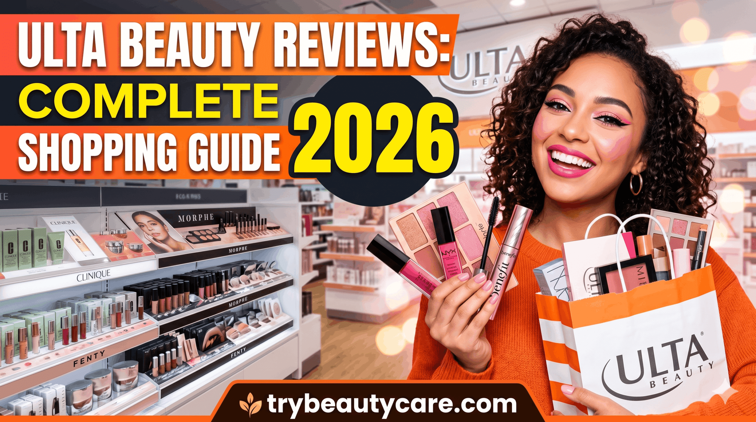 beauty shopper exploring skincare and makeup products in Ulta Beauty store
