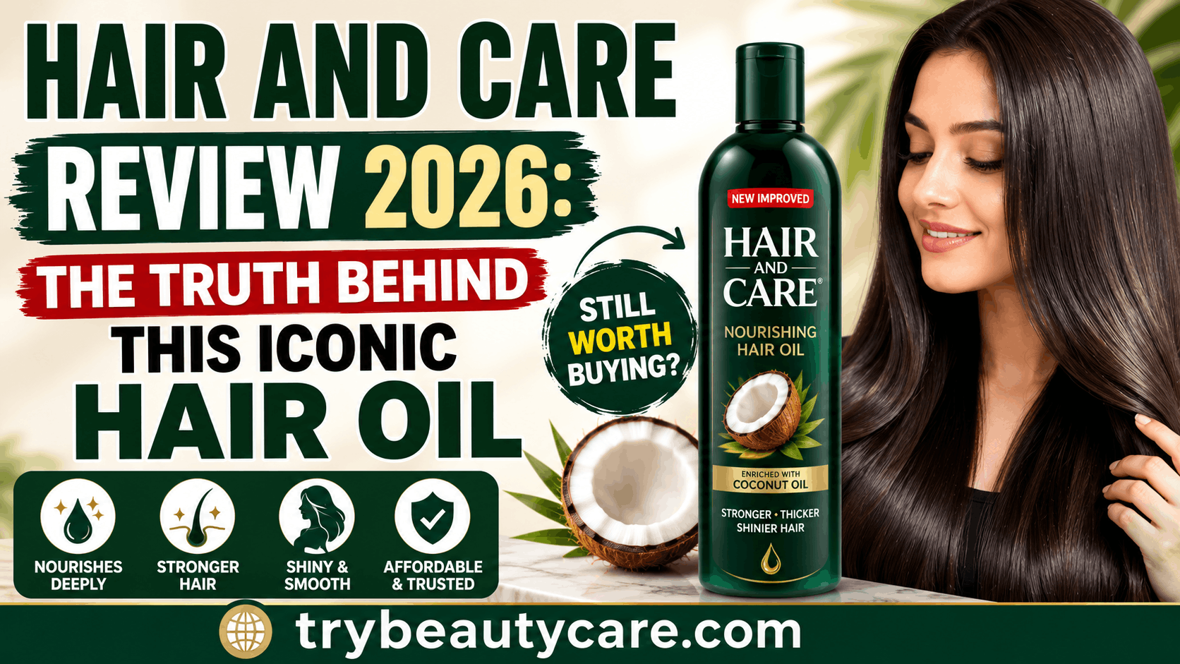 Hair & Care review before and after routine