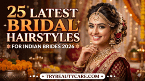 Latest bridal hairstyles for Indian brides in 2026