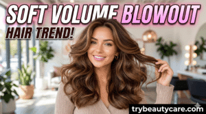 Soft volume blowout hairstyle trend in 2026